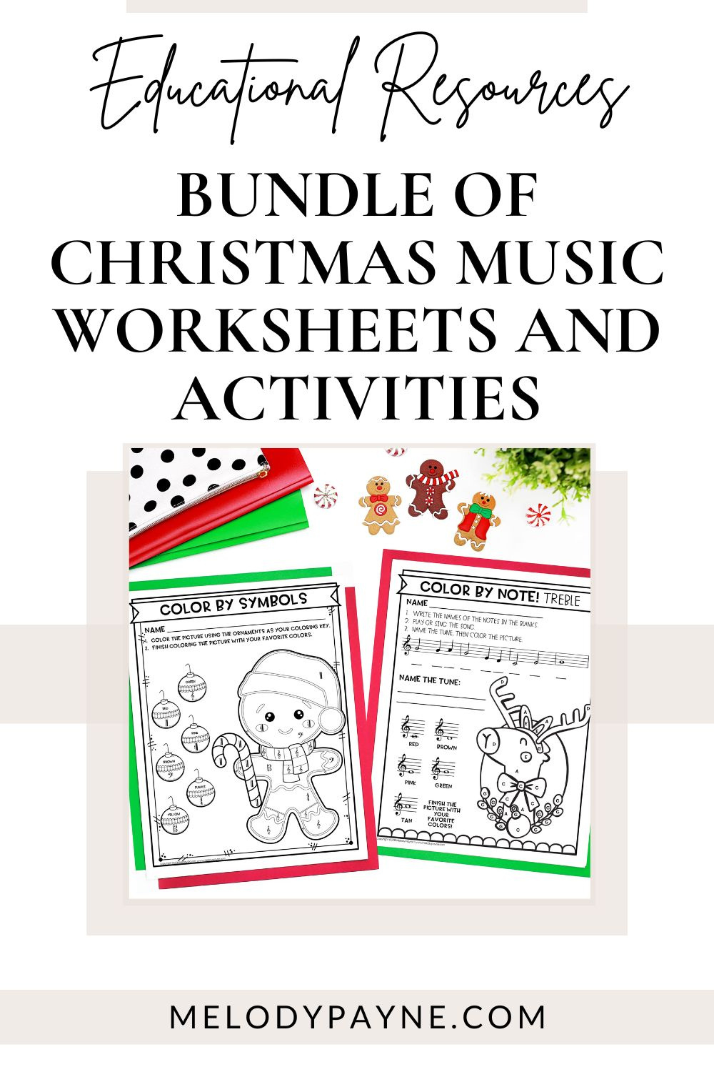 Bundle Of 4 Awesome Christmas Music Worksheets And Activities intended for Music Christmas Worksheets