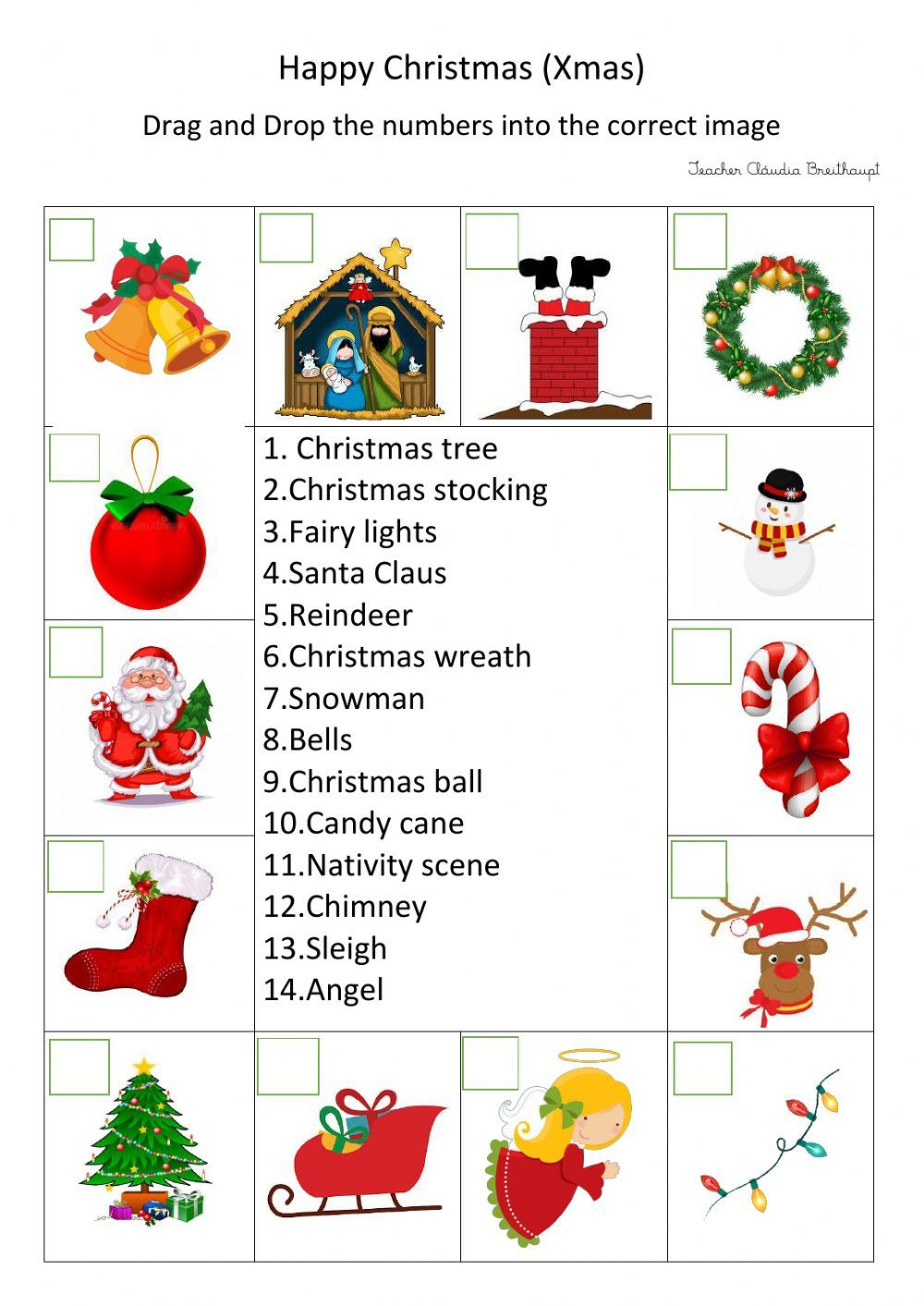 Christmas Exercise For Grade 5 regarding Christmas Worksheets For 5th Grade