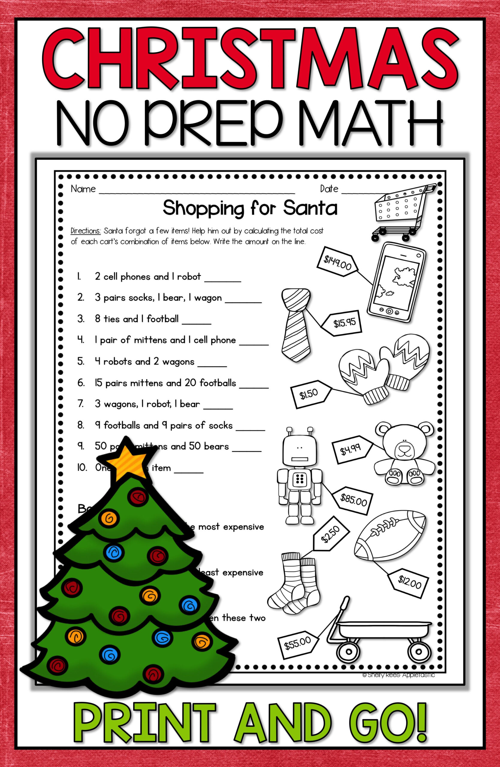 Christmas Math Worksheets | Christmas Multiplication And Division inside 4Th Grade Christmas Worksheets