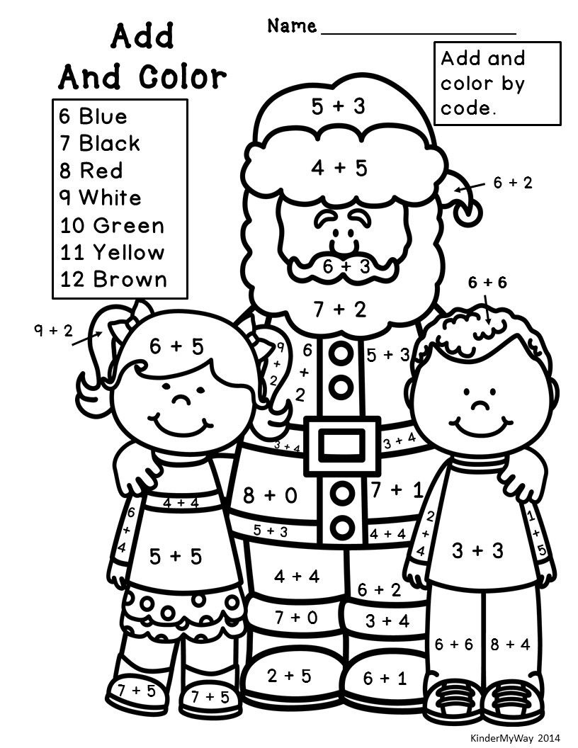 Christmas Math Worksheets For Kindergarten | Christmas Math Activities intended for Fun Christmas Math Worksheets