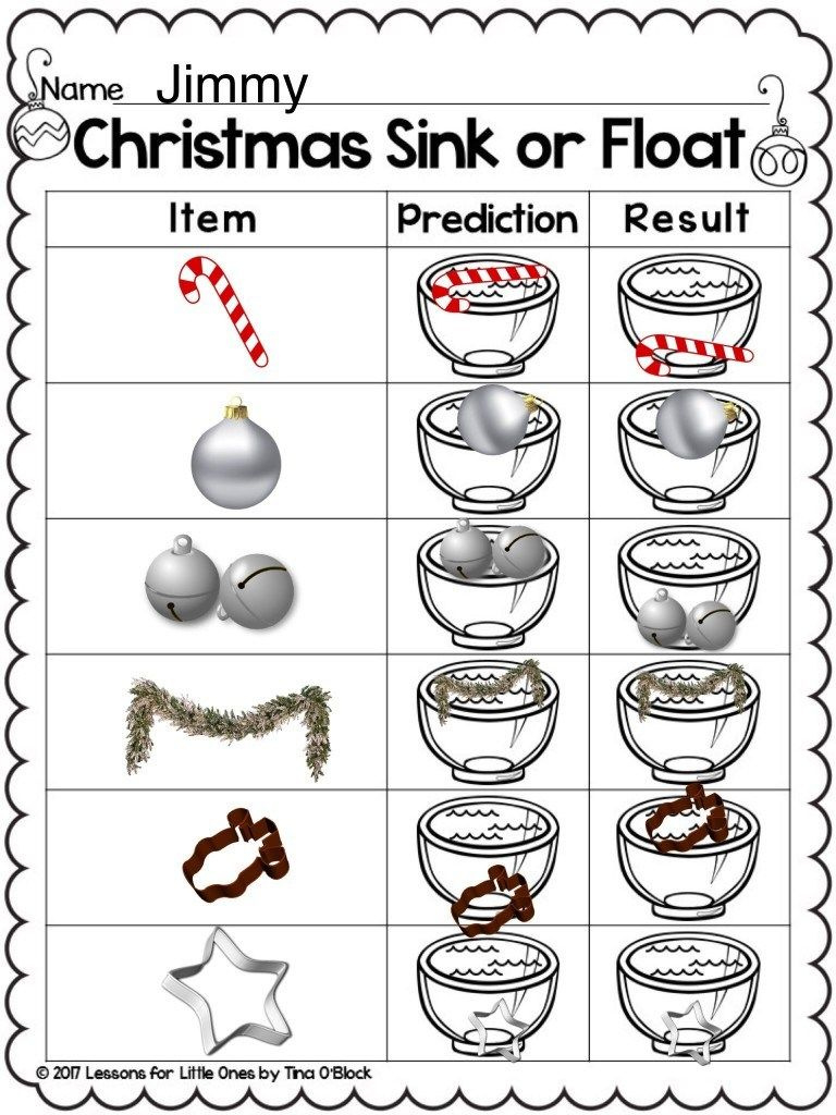 Christmas Science Experiments &amp;amp; Stem Challenges - Lessons For for Christmas Worksheets Science