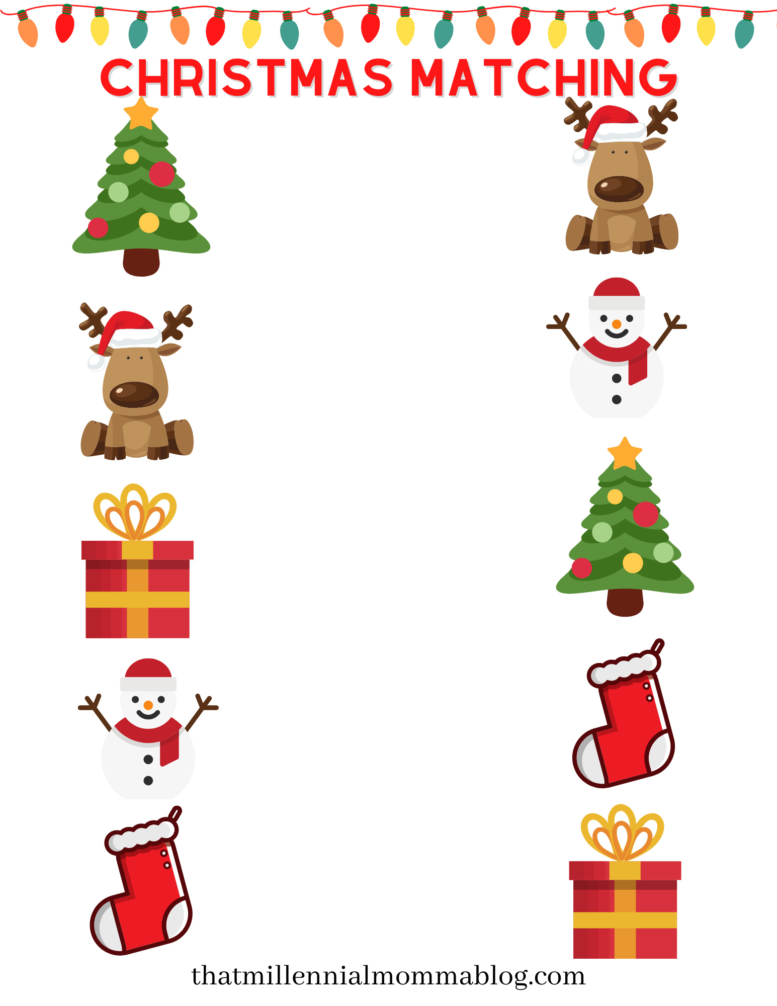 Christmas Worksheets Printable Christmas Cobblestoned Preschool regarding Free Printable Christmas Worksheets For Preschoolers