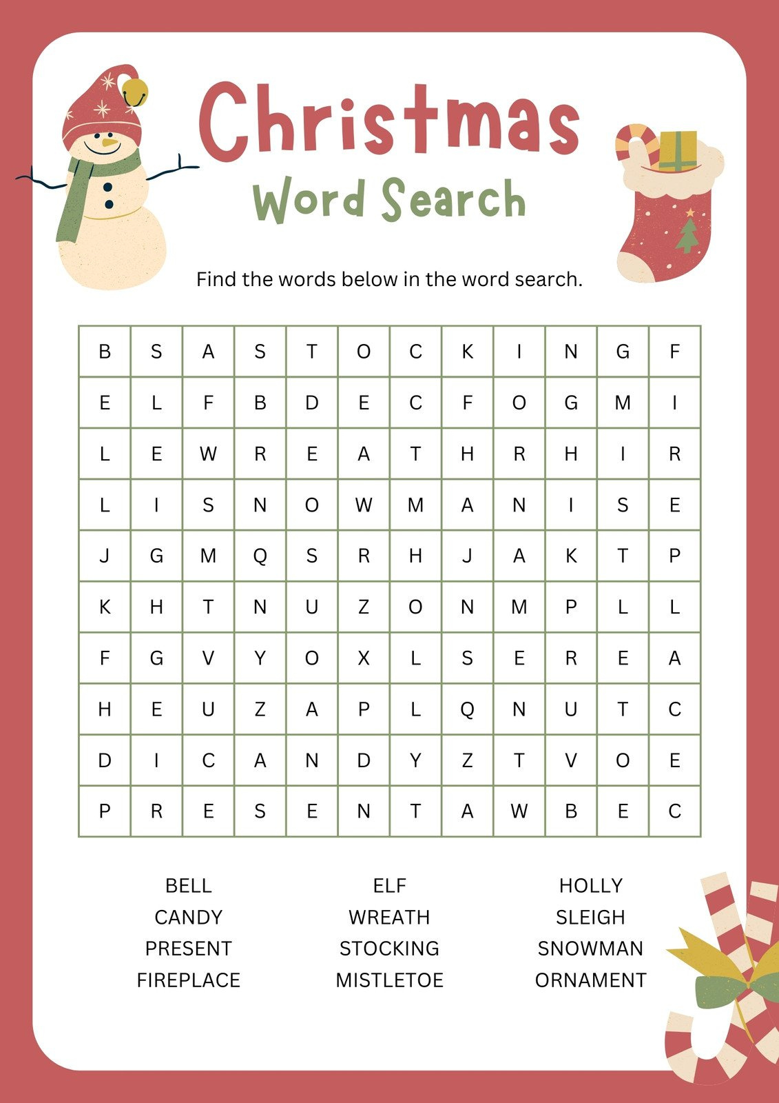 Free, Editable Christmas Worksheet Templates | Canva throughout Christmas Worksheets For Free