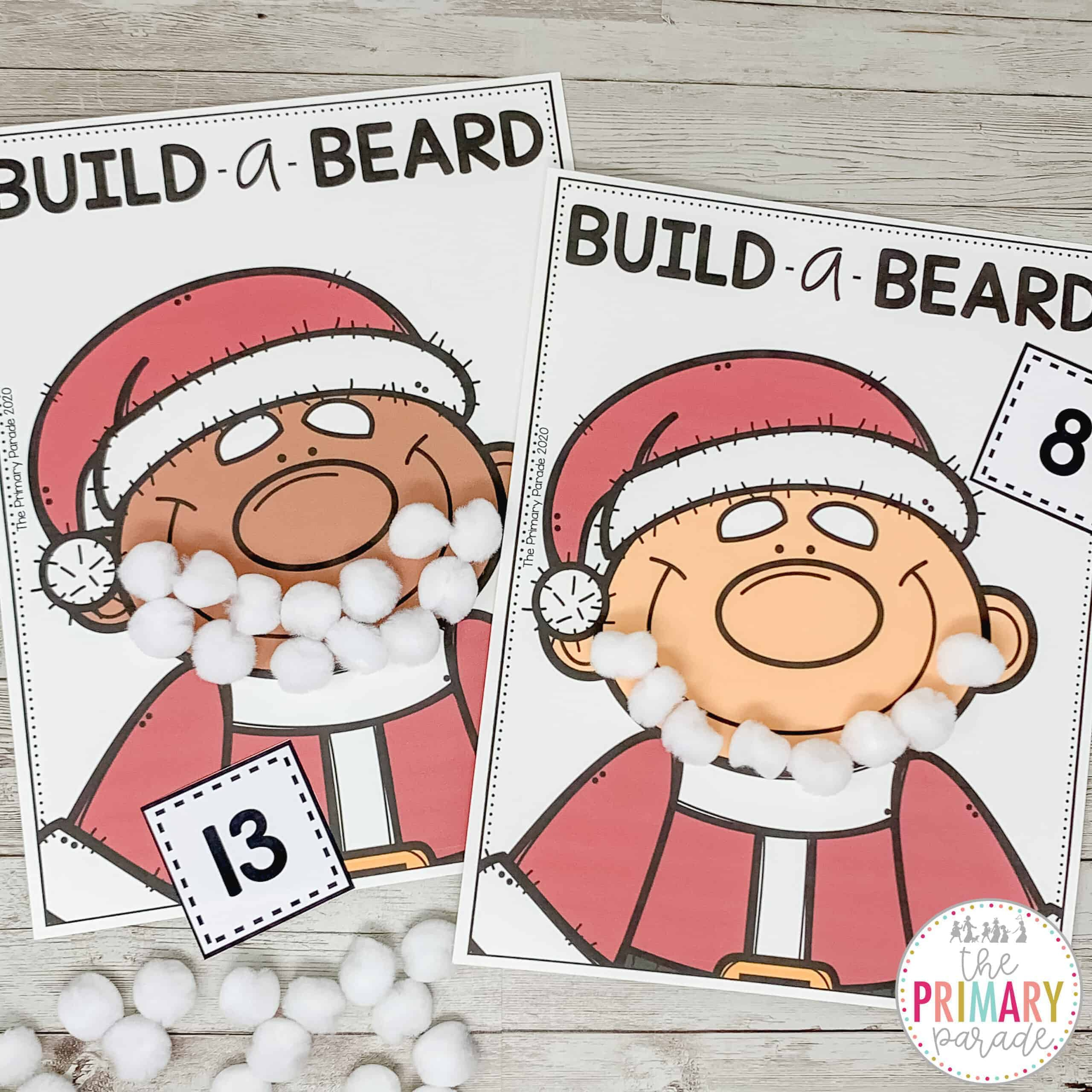 Free Printable Build A Santa Christmas Worksheet - The Primary Parade for Father Christmas Super Teacher Worksheets