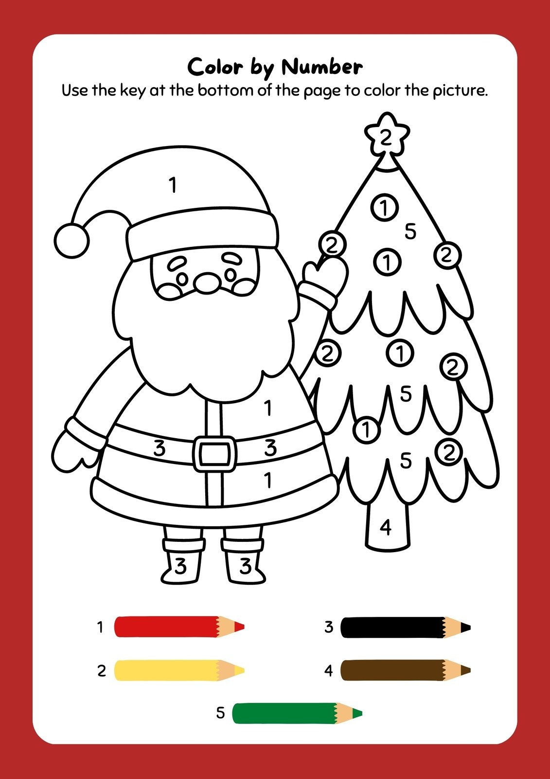 Page 2 - Free, Editable Christmas Worksheet Templates | Canva for Christmas Fun Printable Worksheets