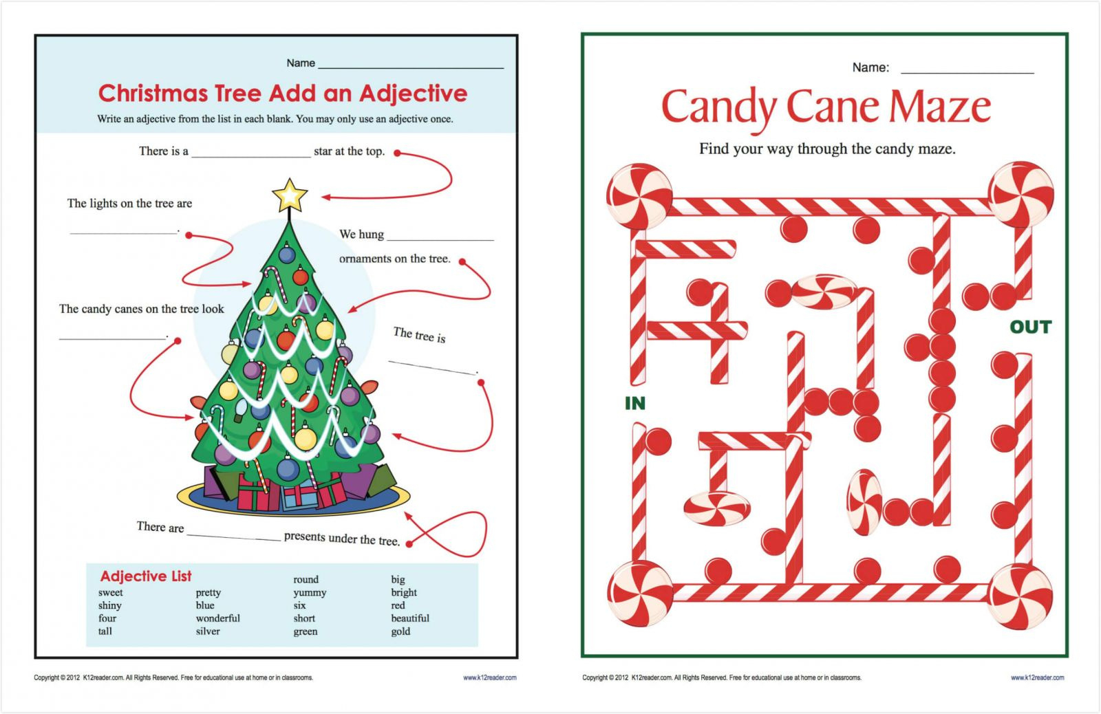 Popular Christmas Worksheets Pdf For Free Print And Download for Easy Christmas Worksheets