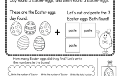 Easter Addition Worksheet - Free Printable, Digital, &amp; Pdf in Easter Worksheets 1St Grade