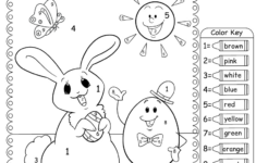Easter Colornumber Worksheet - Free Printable, Digital, &amp; Pdf inside Easter Day Worksheets