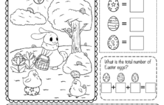 Easter Math Worksheet - Free Printable, Digital, &amp; Pdf intended for Easter Sunday Worksheets