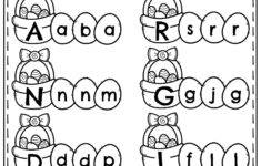 Easter Worksheets - Planning Playtime within Easter Literacy Worksheets