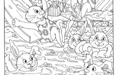Hidden Pictures Page - Print Your Hidden Pictures Swimming Page inside Hidden Pictures Easter Worksheets