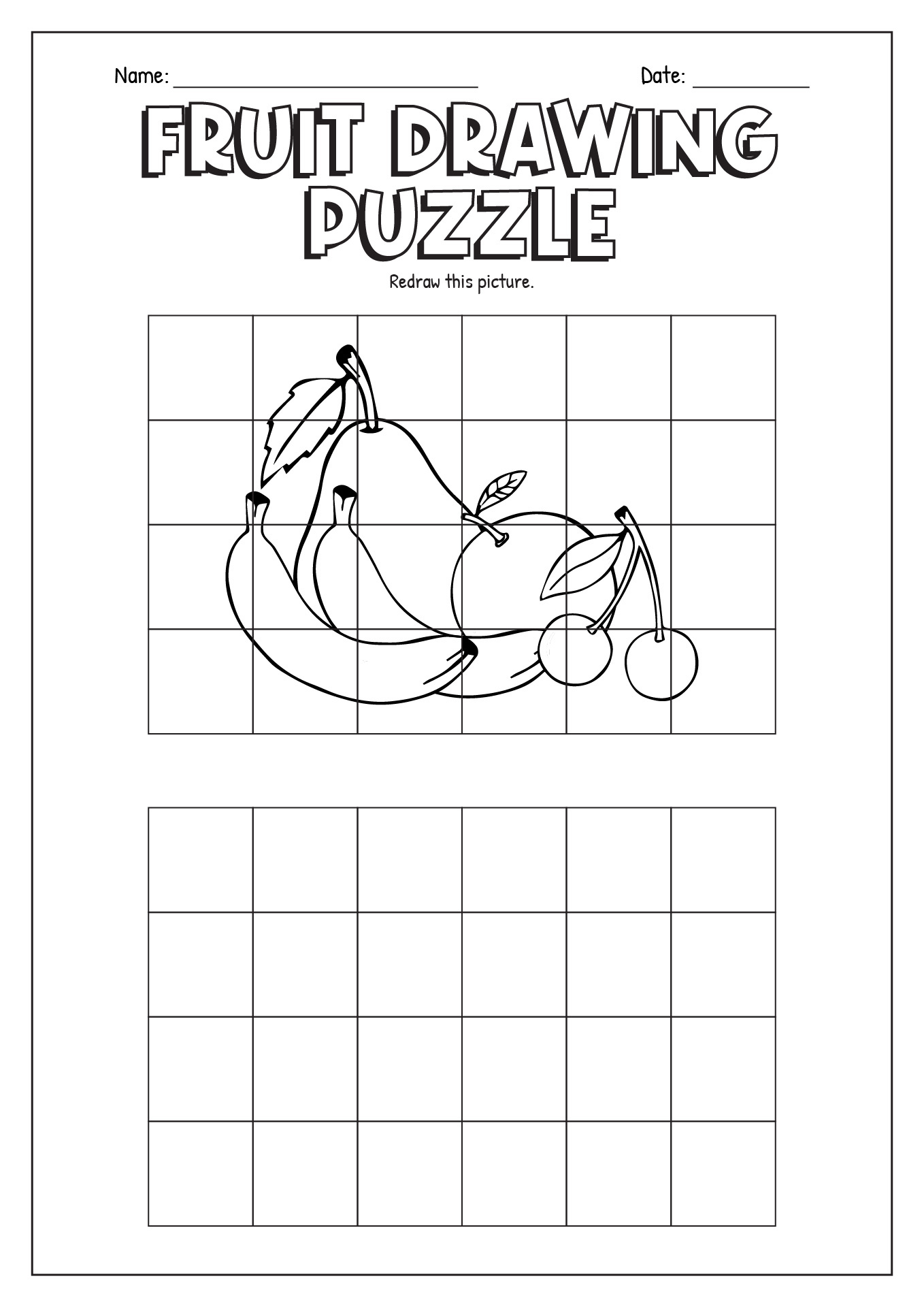 10 Printable Mystery Grid Drawing Worksheets Art - Free Pdf At for Free Printable Grid Drawing Worksheets