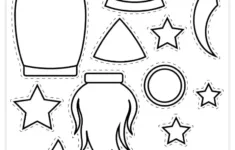 102 Free Printable &quot;Build Your Own&quot; Crafts - Pjs And Paint with regard to Free Printable Arts and Crafts Worksheets