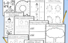 11 Letter A Worksheets For Preschool &amp; K - Free Printables with regard to Free Printable Letter Worksheets For Preschoolers