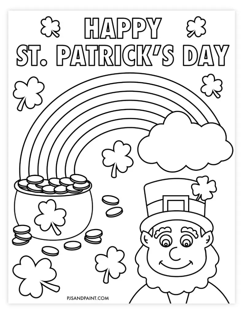 14 Free Printable St. Patrick'S Day Games And Activities - Pjs And inside St Patrick's Day Free Printable Worksheets