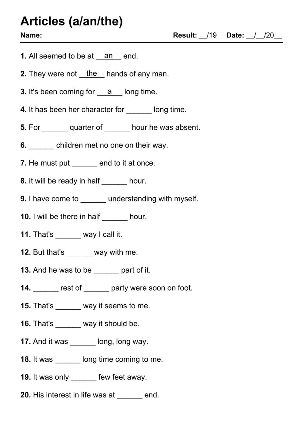 15,074 English Grammar Pdf Worksheets With Answers - Grammarism in Free Printable Grammar Worksheets