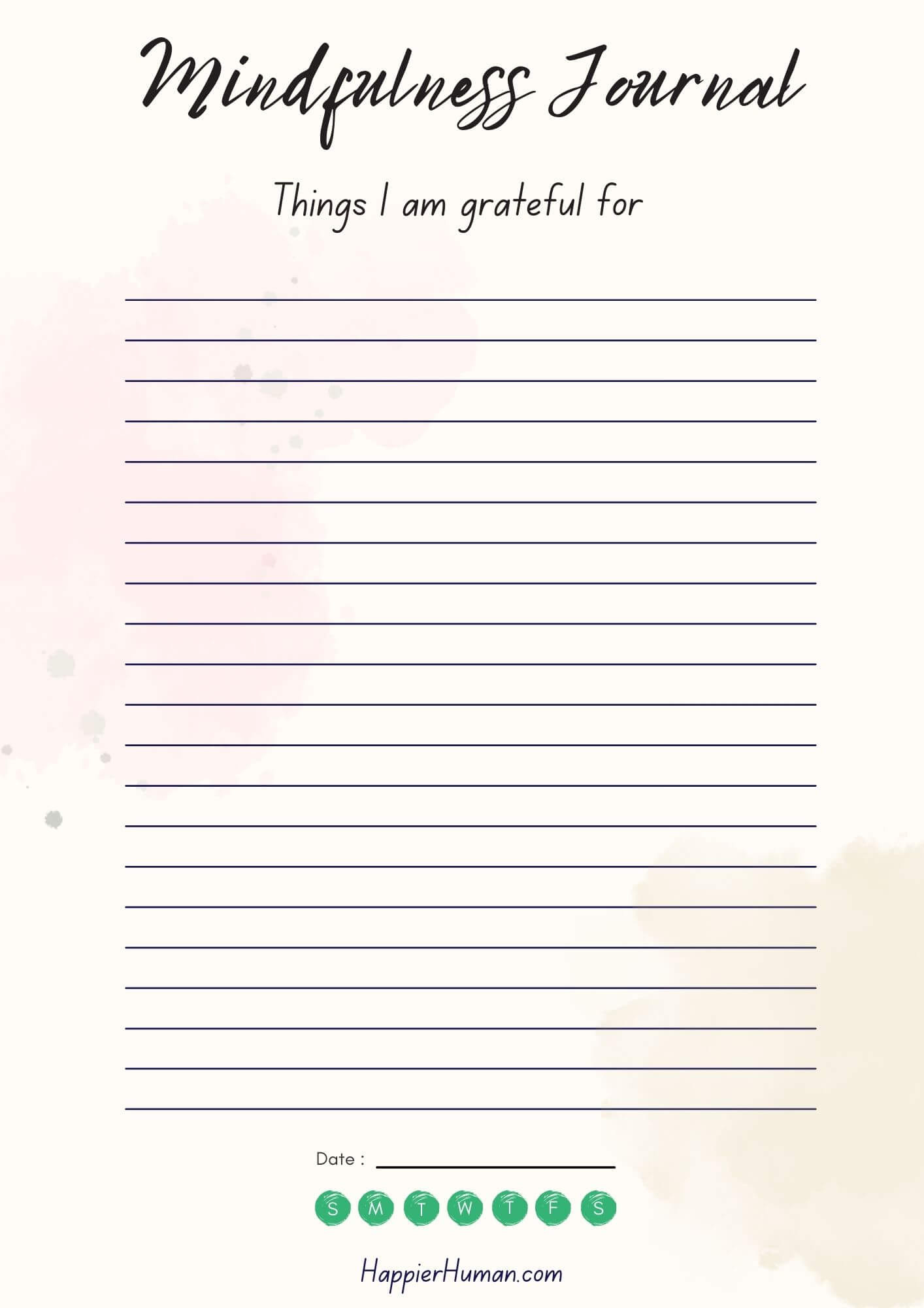 23 Printable Mindfulness Worksheets For Adults In 2024 - Happier Human throughout Free Printable Mindfulness Worksheets For Adults