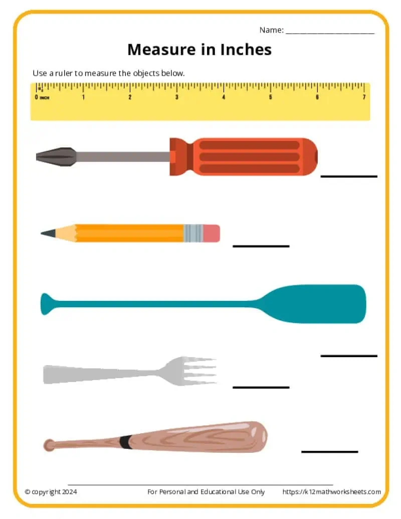 2Nd Grade Measurement Worksheets within Measurement Worksheets Free Printable