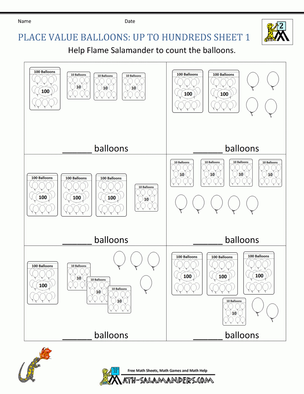 2Nd Grade Place Value Worksheets pertaining to Place Value Worksheets Grade 2 Free Printable