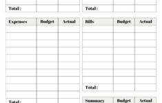 37 Budget Planners &amp; Trackers - Cute &amp; Free Printables in Budget Worksheets Printable Free
