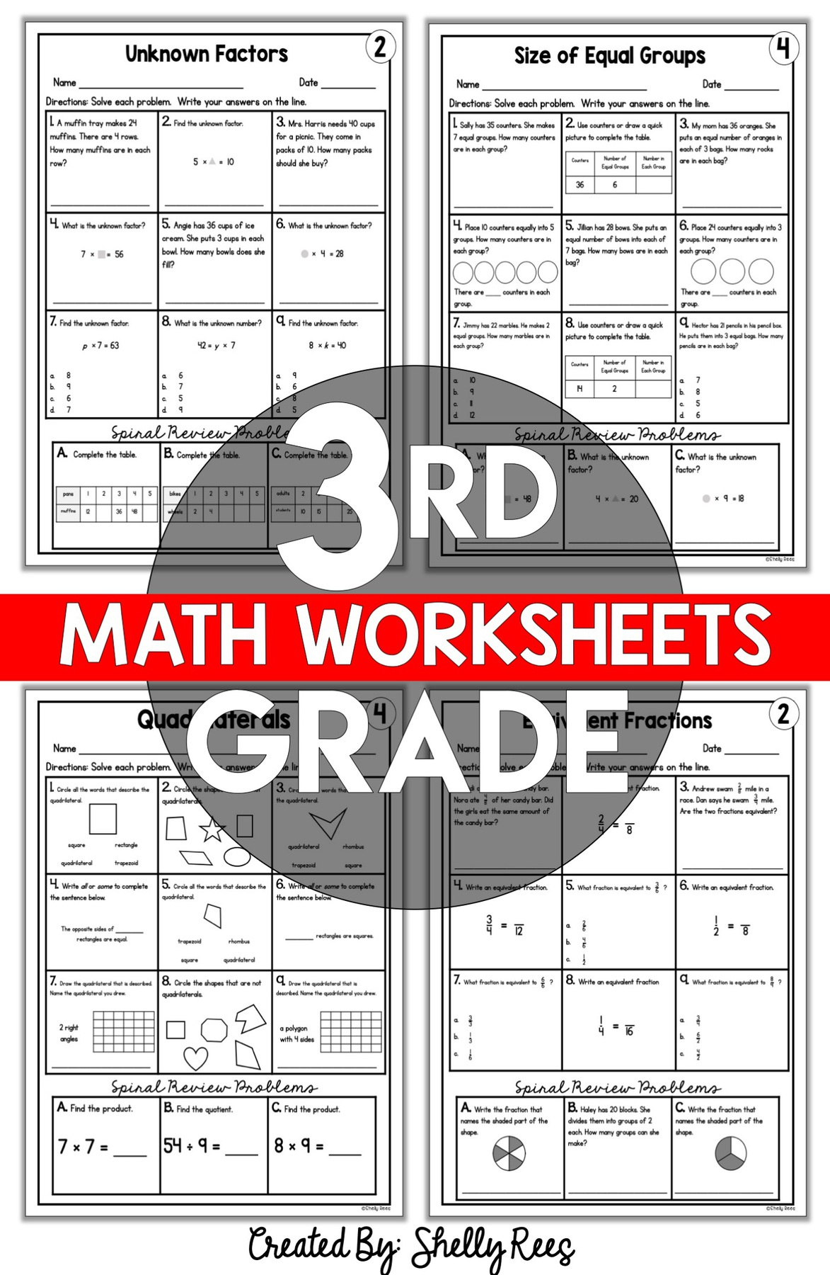 3Rd Grade Math Worksheets Free And Printable - Appletastic Learning inside 3Rd Grade Free Printable Worksheets