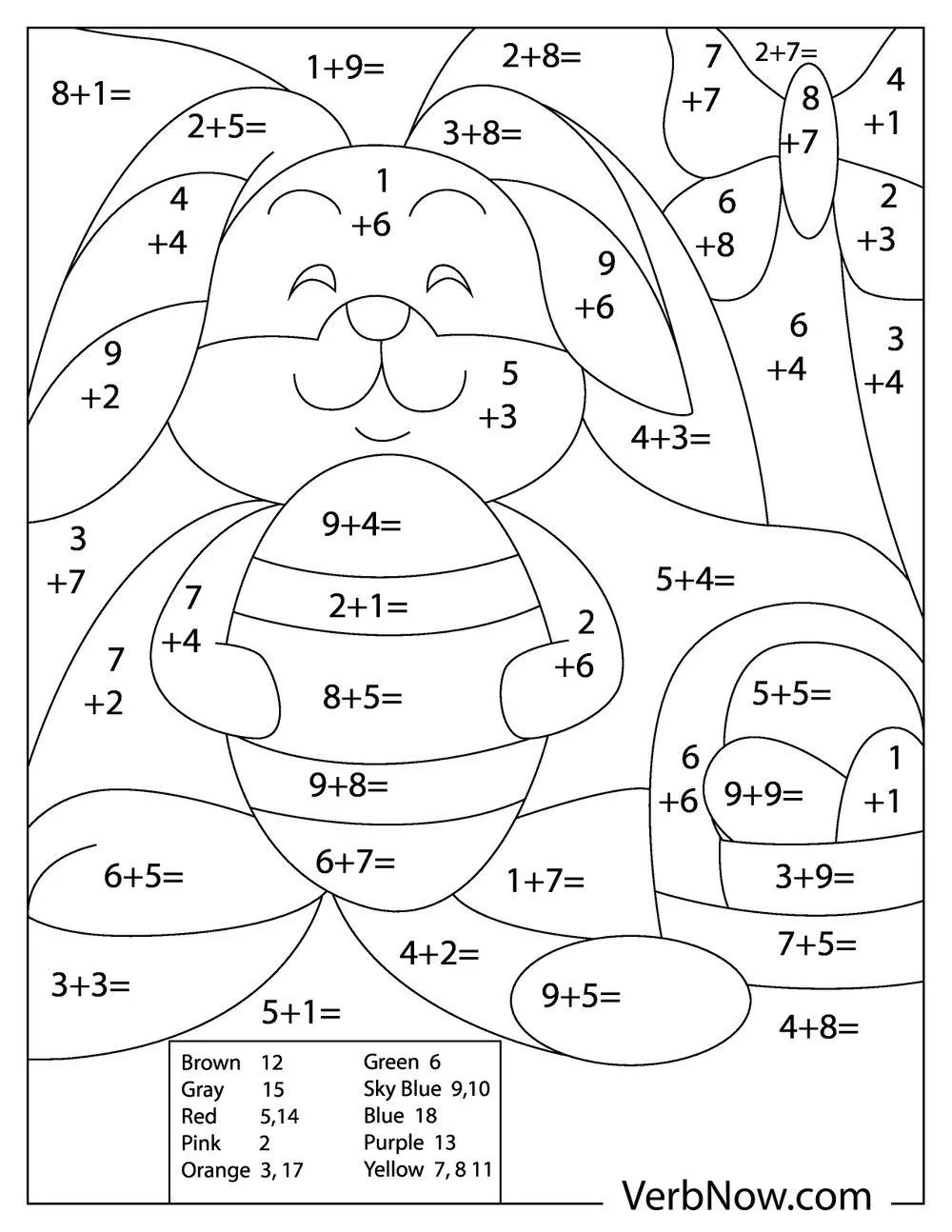 42 Free Math Coloring Pages (Printable Pdf) for Free Printable Coloring Math Worksheets