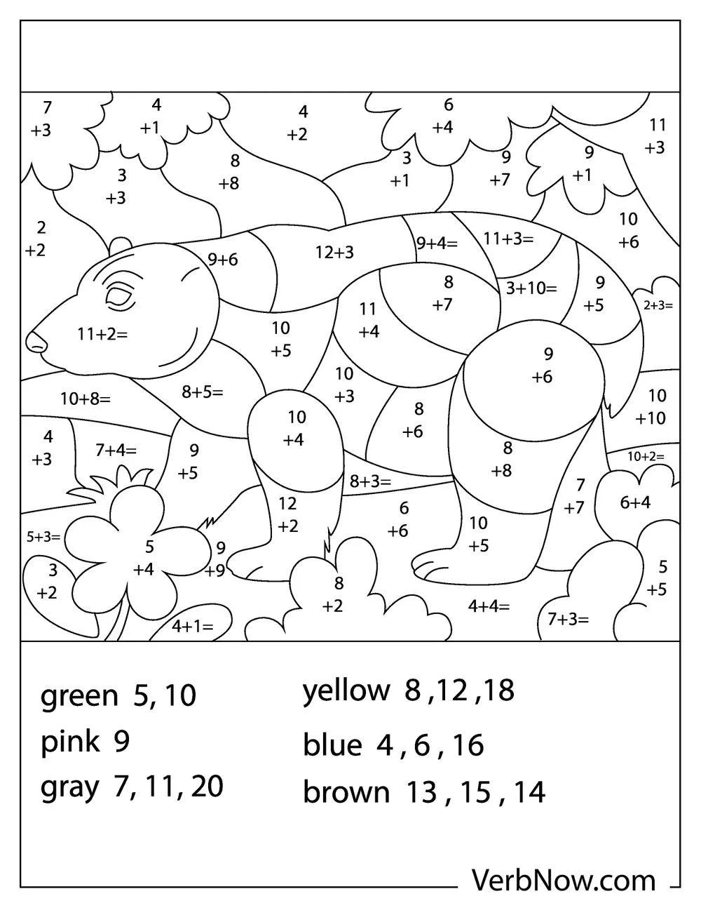 42 Free Math Coloring Pages (Printable Pdf) inside Free Printable Math Coloring Worksheets
