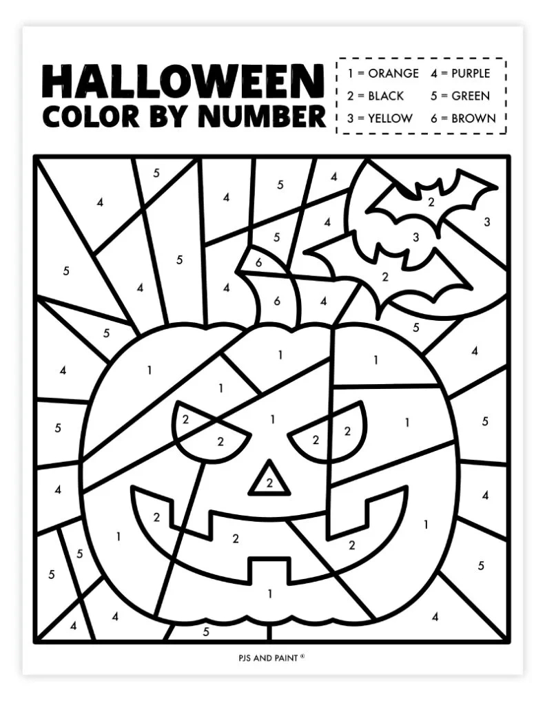 42 Free Printable Halloween Games And Activities - Pjs And Paint for Free Printable Halloween Worksheets