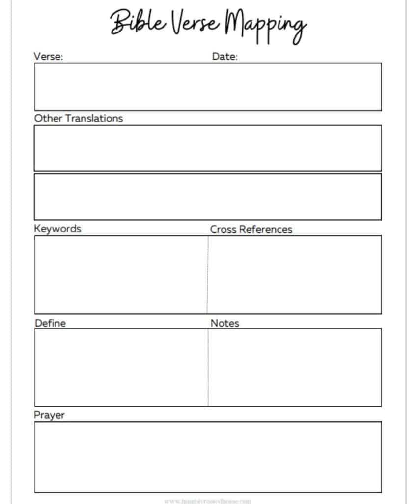 5 Free Printable Bible Study Worksheets For Christian Women! for Free Printable Bible Study Worksheets