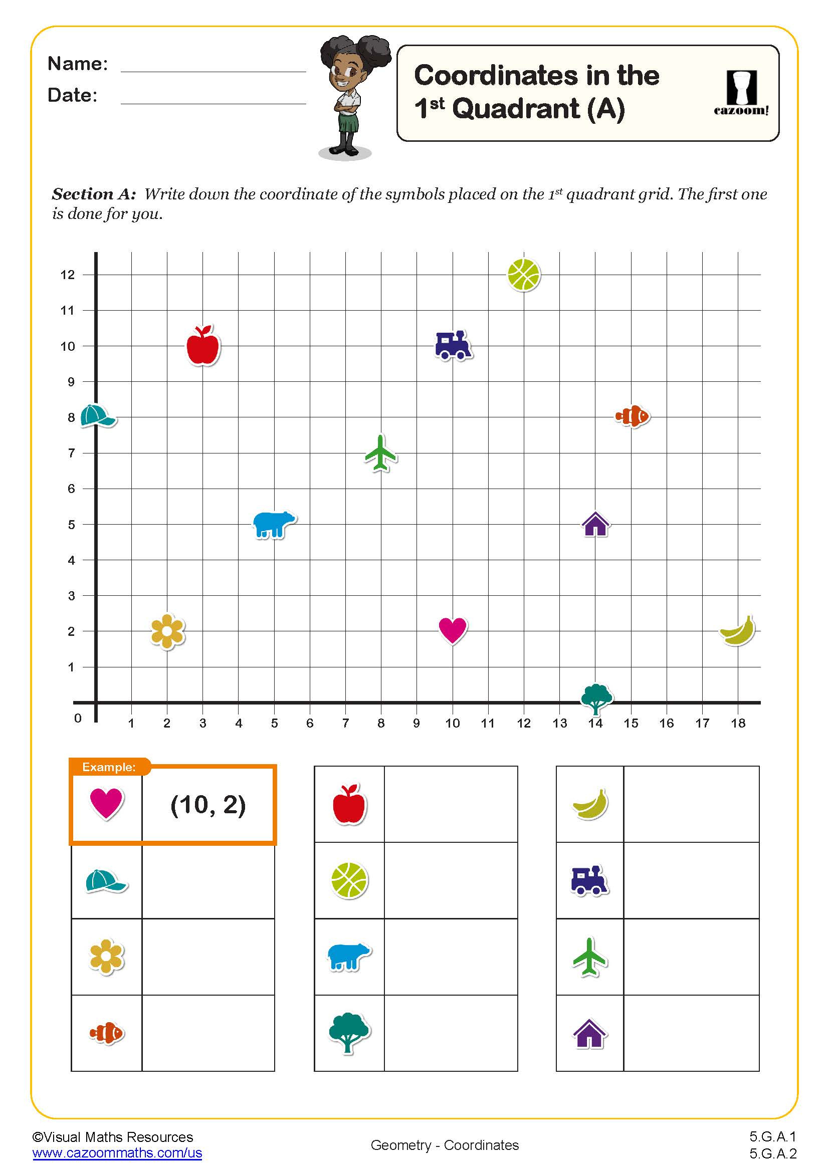 5Th Grade Math Worksheets Pdf | Printable Pdf Worksheets | Cazoom Math in 5Th Grade Math Worksheets Free Printable