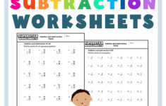 Addition And Subtraction Worksheets - Superstar Worksheets regarding Free Printable Adding And Subtracting Worksheets