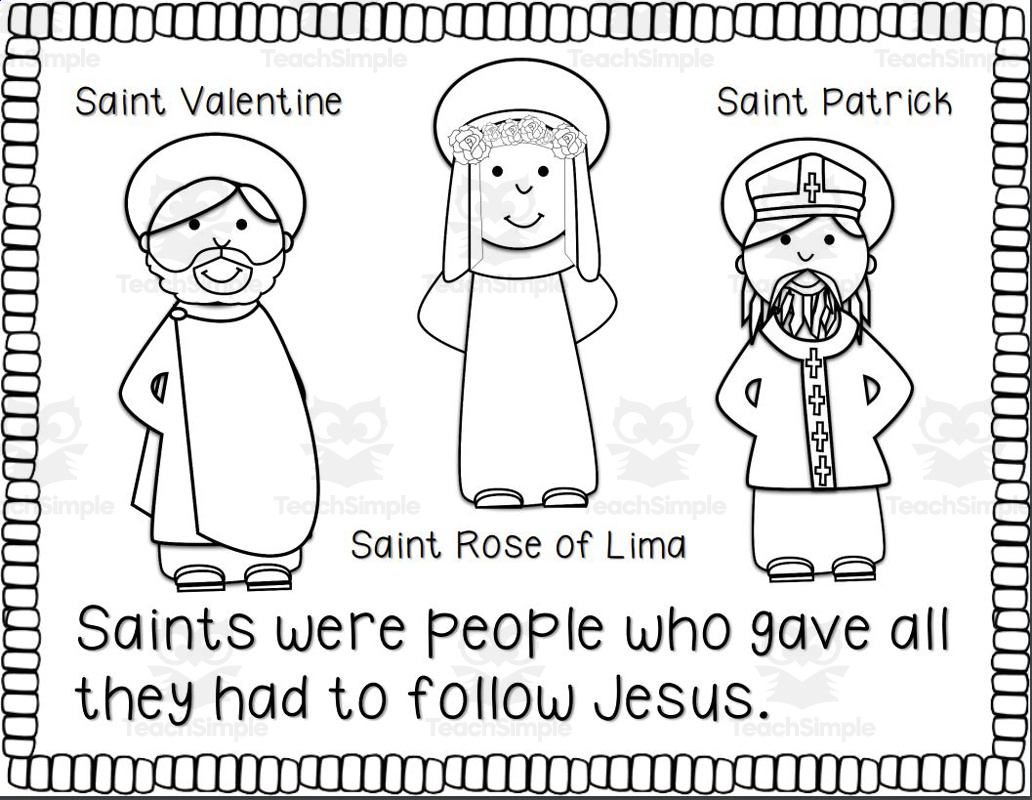 All Saints&amp;#039; Day throughout Free Printable All Saints Day Worksheets