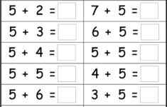 Basic Addition Facts – 8 Worksheets / Free Printable Worksheets in Free Printable Math Addition Worksheets