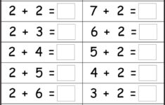 Basic Addition Facts – 8 Worksheets / Free Printable Worksheets with regard to Free Printable Math Facts Worksheets