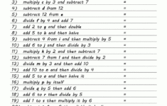 Basic Algebra Worksheets throughout Free Printable Algebra Worksheets