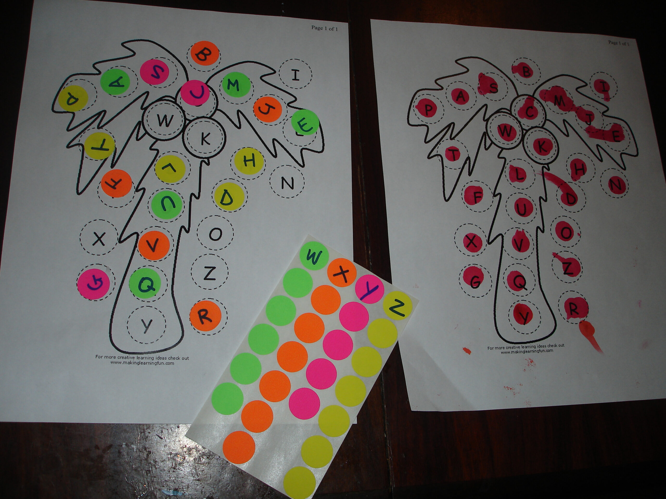 Chicka Chicka Boom Boom – Free Printables | Wordsofhisheart in Free Printable Chicka Chicka Boom Boom Worksheets