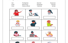 Community Helpers Worksheets For Kindergarten | Planetspin.in in Free Printable Community Workers Worksheets