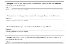 Context Clues Worksheets | Ereading Worksheets with regard to Free Printable Context Clues Worksheets