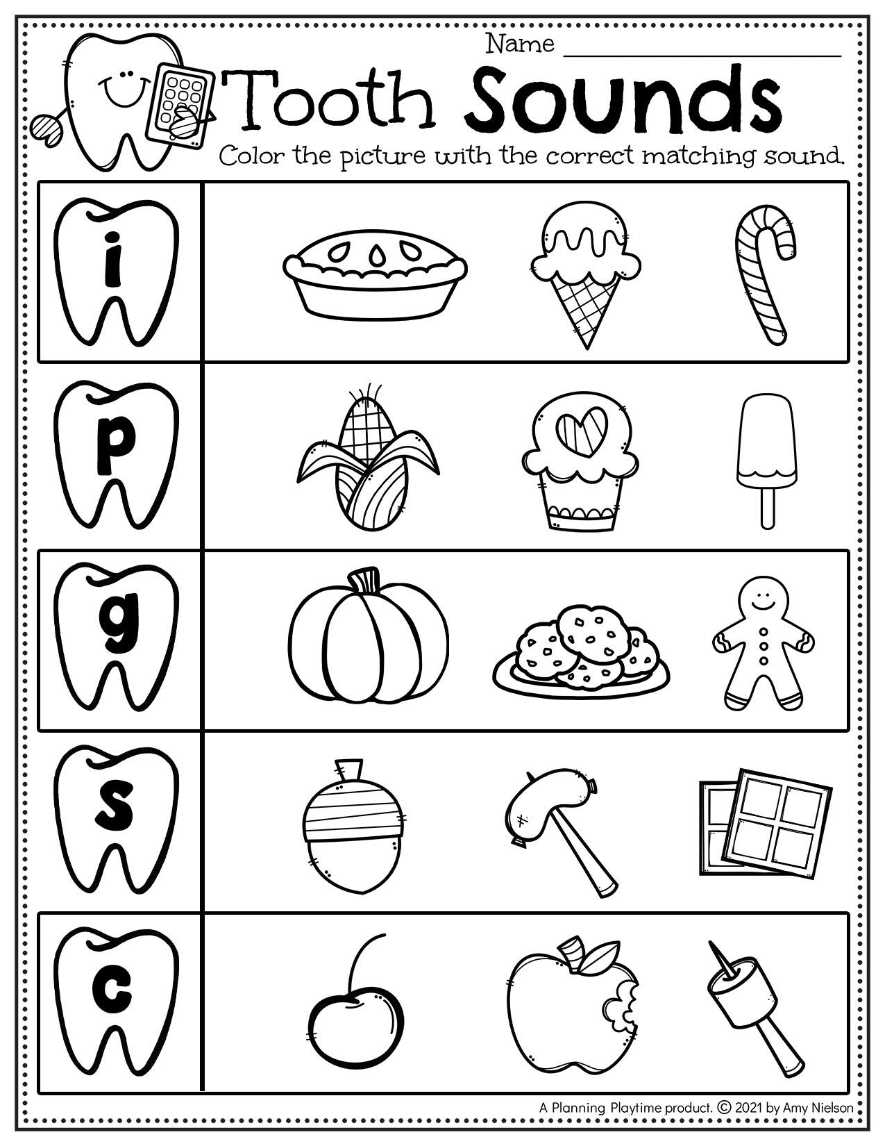 Dental Health Worksheets Preschool - Planning Playtime inside Free Printable Dental Health Worksheets