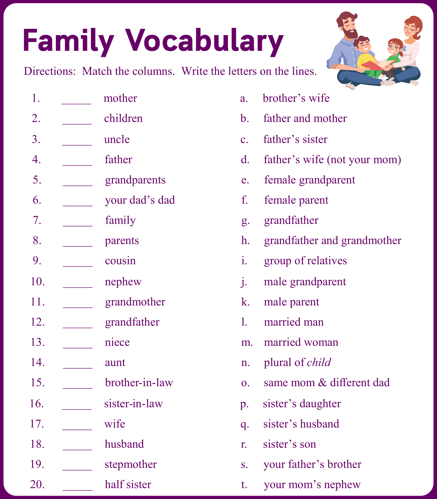 Esl Worksheets - Free And Printable - Fun With Cute Images within Esl Worksheets For Adults Free Printable