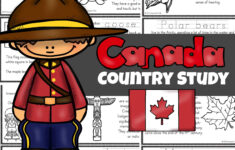 🍁 Free Printable Canada For Kids Reader To Color, Read, And Learn! regarding Free Printable Canada Worksheets