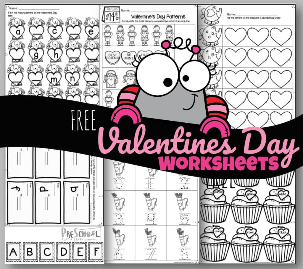 💕 Tons Of Free Printable Valentine&amp;#039;S Day Worksheets inside Free Valentine Printable Worksheets