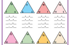 Fact Family Worksheets regarding Free Printable Fact Family Worksheets