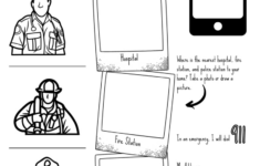 First Responders Worksheet &amp; Thank You Cards - Field Trip Texas in Free Printable 911 Worksheets