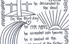 Flame: Creative Children'S Ministry: Apostles' Creed Reflective regarding Free Printable Apostles Creed Worksheets