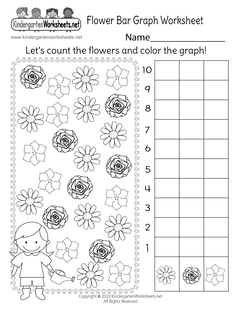 Flower Bar Graph Worksheet - Free Printable, Digital, &amp;amp; Pdf pertaining to Free Printable Graphing Worksheets