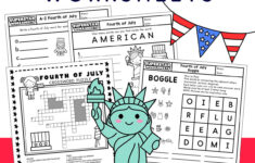 Fourth Of July Worksheets - Superstar Worksheets within Free Printable 4th of July Worksheets