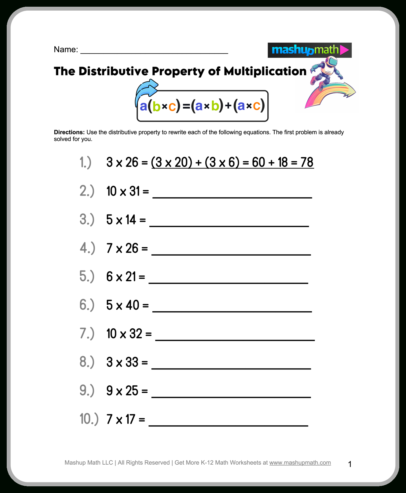 Free 4Th Grade Math Worksheets—Printable — Mashup Math with regard to Free Printable Worksheets For 4Th Grade