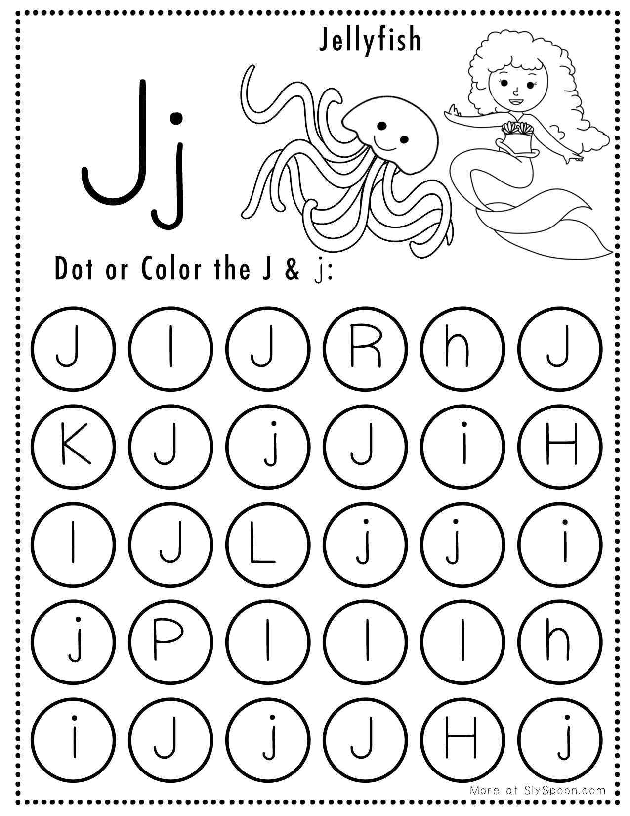 Free Printable Letter J Worksheets Printable Worksheets