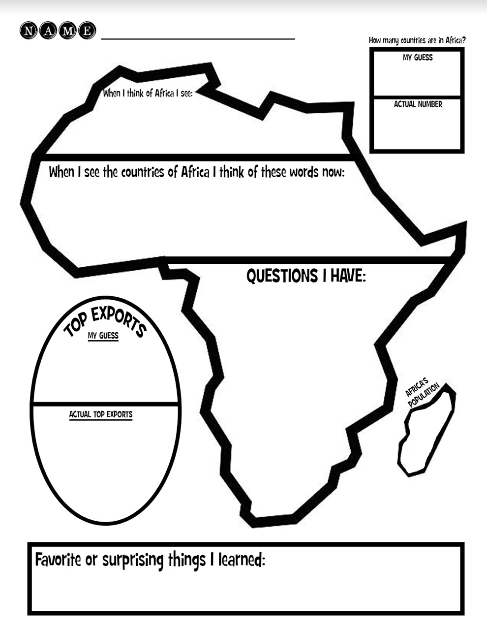 Free Black History Month Printable Worksheets &amp;amp; Activities intended for Black History Free Printable Worksheets